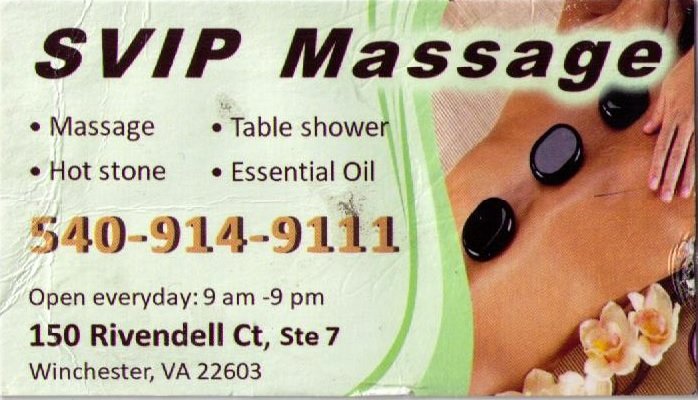 SVIP Massage - Winchester, Va 22603