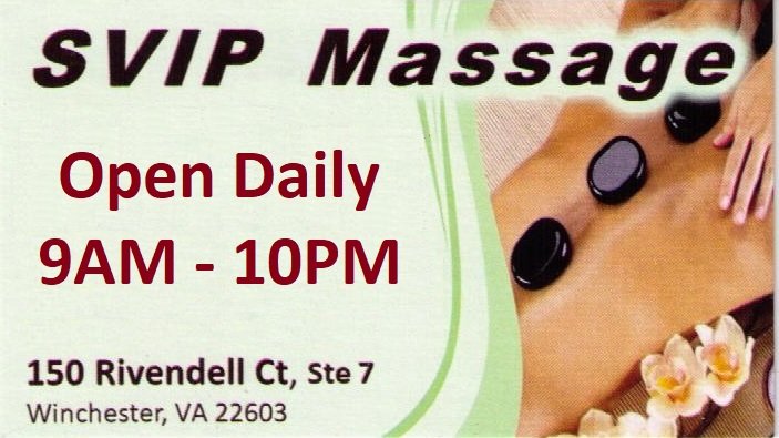 SVIP Massage - Winchester, Va 22603